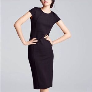 Felicity & Coco Black Sheath Bodycon Dress Sz Sm